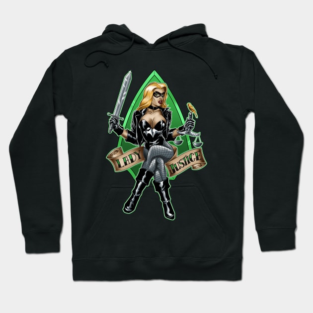 Lady Justice Hoodie by ccourts86